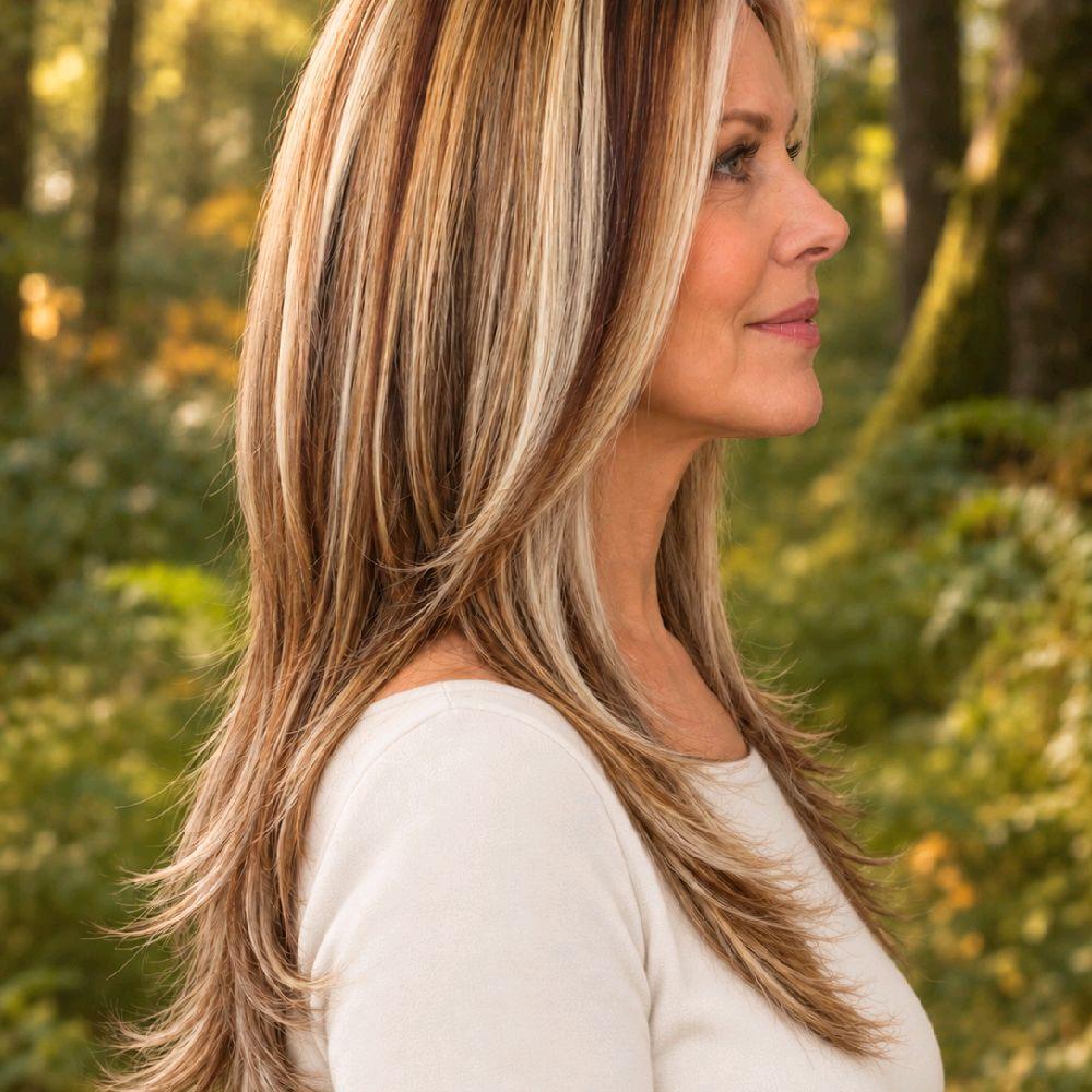 SARAH Viking Bronde. Ultra HD Lacefront hand tied Lacefront